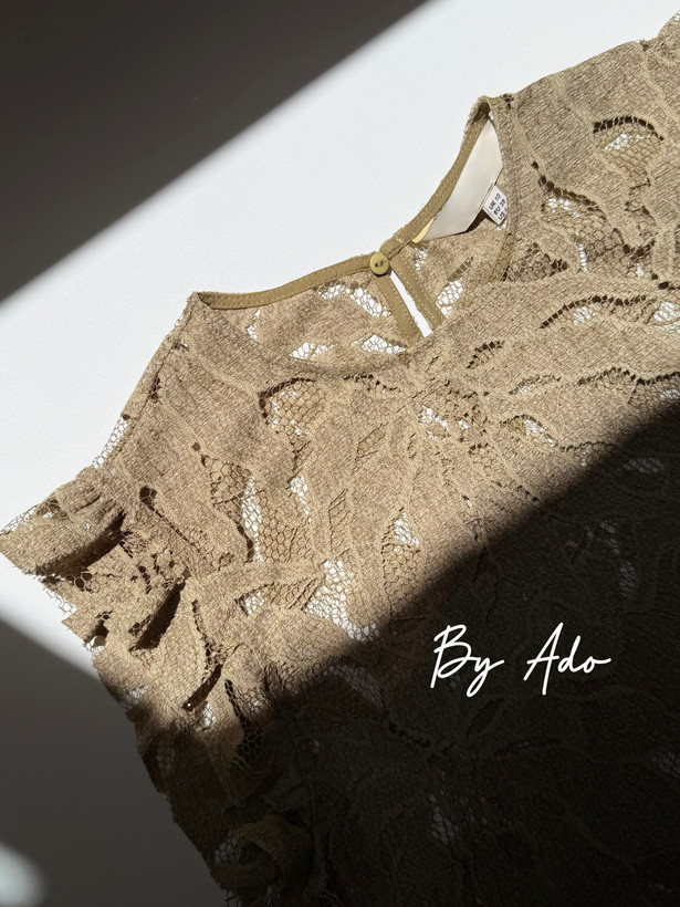 تاپ مجلسی گیپور سبز 0441