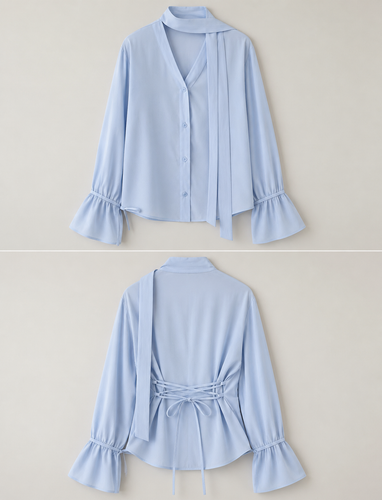 شوميز پشت گره 0477