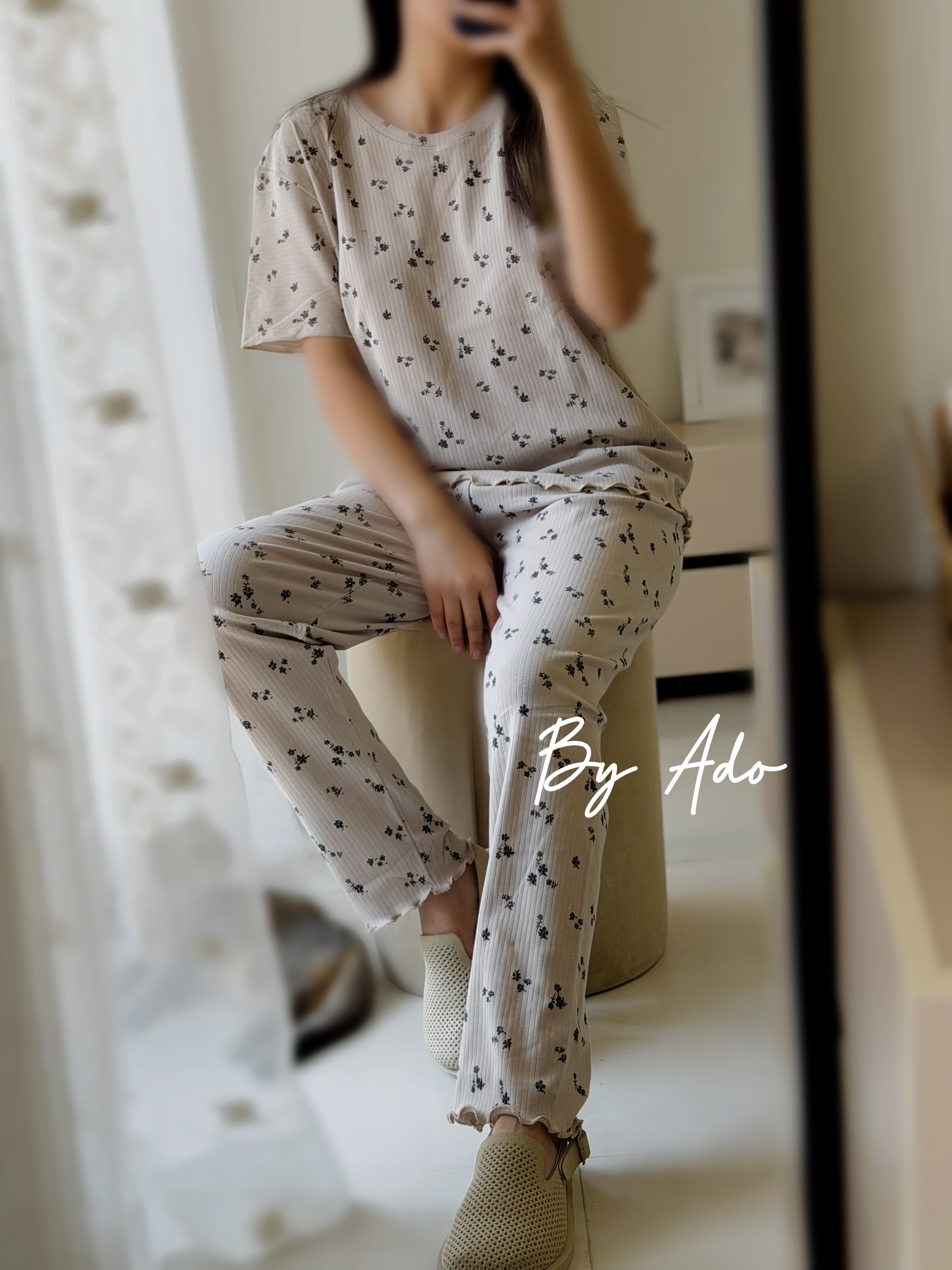 ست خانگي بلوز شلوار 0493